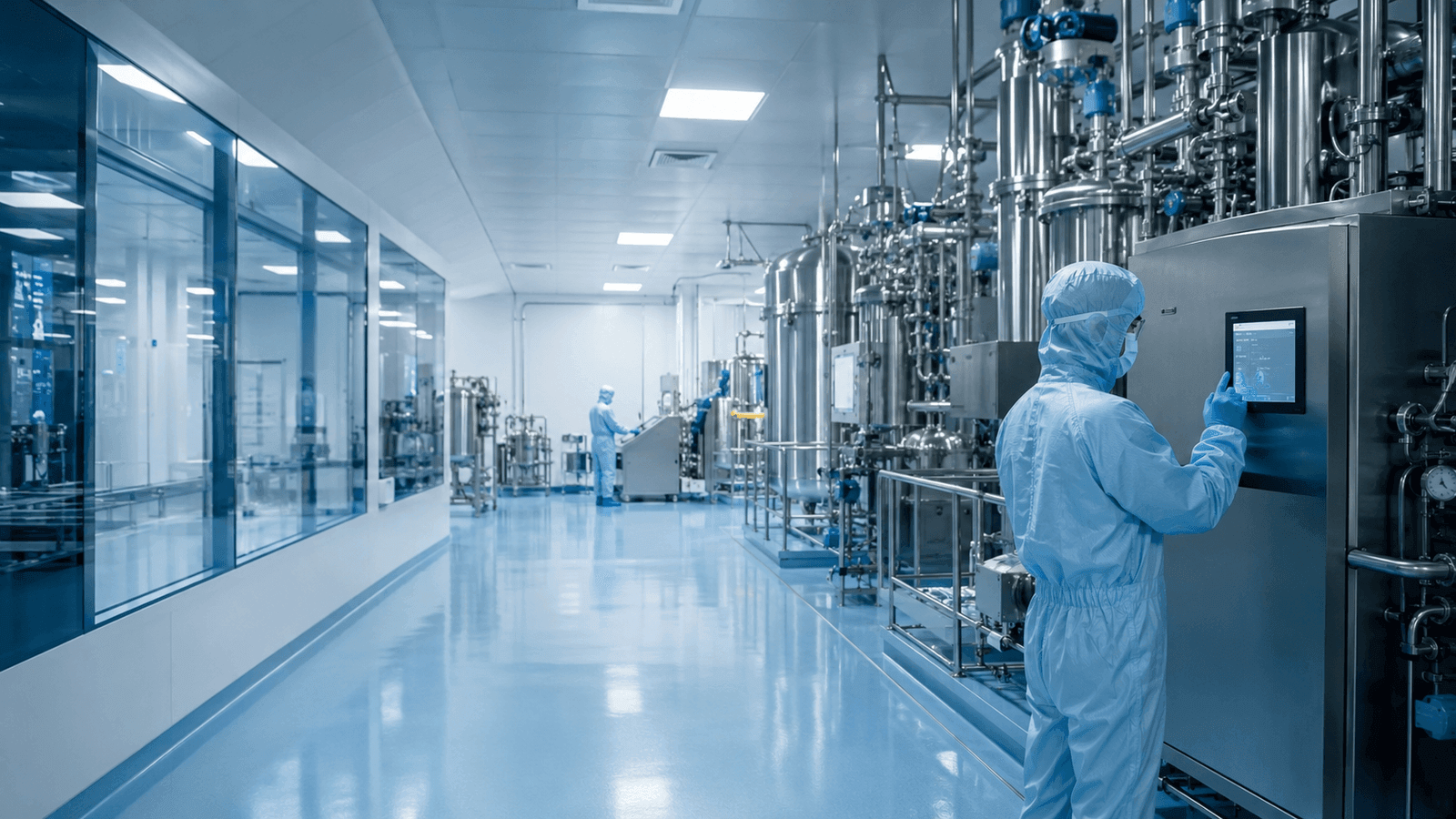 From raw material R&D to finished lyophilized powder.